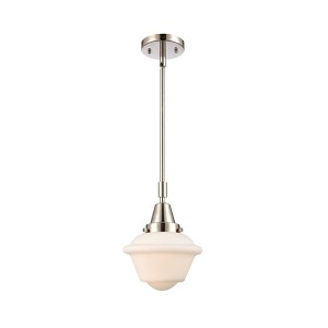 Oxford - 1 Light Stem Hung Mini Pendant In Traditional Style-9.13 Inches Tall and 7.5 Inches Wide - 1 of 1