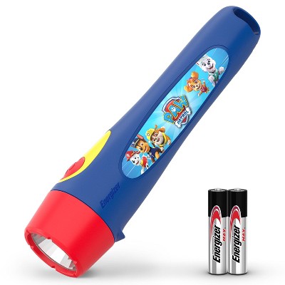 Energizer Paw Patrol Handheld Flashlight: Kids' LED, Portable, Impact-Resistant, Includes Batteries, 72-Hour Run Time