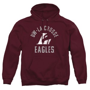Campus Lab University Of Wisconsin La Crosse Official Eagles Logo Adult Pull-Over Hoodie - 1 of 4