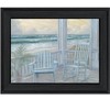 HomeRoots Coastal Porch Black Framed Print Wall Art - 4 of 4
