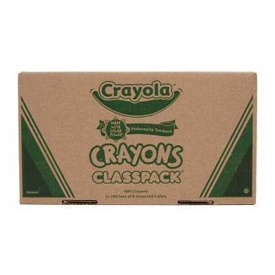 Crayola Crayon Classpack 800ct 8 Colors