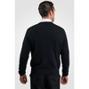 JENNIE LIU Men's 100% Pure Cashmere Long Sleeve Pullover V Neck Sweater - 2 of 4