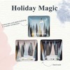 Portmeirion Sara Miller Frosted Pines 4.5 inch Square Dish Plate Set of 3 - 3 of 4