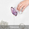 LunaLulinlk White Boho Floral Shower Curtain - 4 of 4