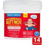 Boudreaux's Butt Paste Baby Diaper Rash Cream Maximum Strength - 14oz