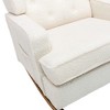 living room Comfortable rocking chair accent chair - 3 of 4
