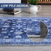 Vintage Washable Area Rugs for Living Room, Non-Slip Indoor Rugs for Dining Room, Bedroom and Office. - 4 of 4