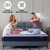 VYNXARIA Twin xl Size Mattress, 10 Inch Hybrid Mattress in a Box with Gel Memory Foam, Individually Pocket Coils Springs - 4 of 4