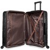 ELLE Luggage Wayfarer 3pc Expandable Monogram Spinner Hardside Luggage Set - 4 of 4