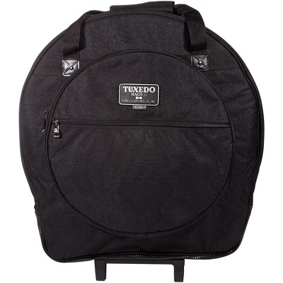 Humes & Berg Tuxedo Tilt-N-Pull Cymbal Bag with Dividers Black 22 in.