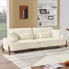 VASIP 103" Soft Deep-Seat Sofa with Pillows，Perfect for Living Room, Bedroom, Apartment, Office ，Dormitory Decoration - 3 of 4