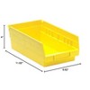 Quantum Storage Systems Economy Shelf Bin, 11-5/8"W X 6-5/8"D X 4"H - 2 of 2