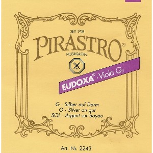 Pirastro Eudoxa Series Viola D String 4/4 - 16-1/4 Gauge - 1 of 1