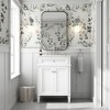 Okak Modern Freestanding Bathroom Vanity with Sink Combo,Solid Wood Bathroom Storage Cabinet with 2 Doors & Tip-out Drawer - 2 of 4