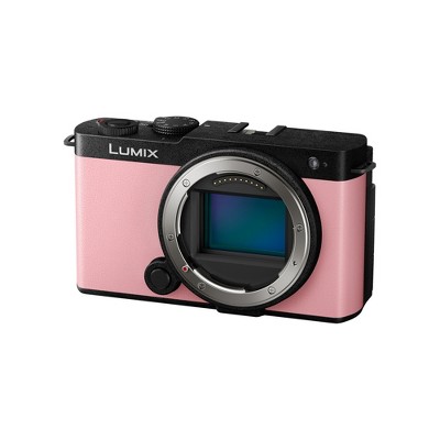 Panasonic LUMIX S9 Full Frame Compact and Lightweight Mirrorless Interchangeable Lens Camera Body (Pink)