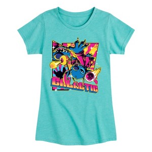 Girls' - Disney - Lilo & Stitch Fitted Short Sleeve Graphic T-Shirt - 1 of 4
