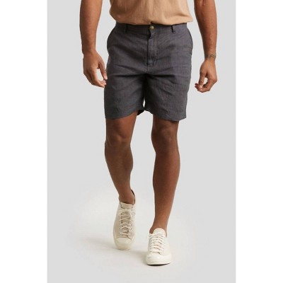 Men's Aventura Washed Linen Shorts - Grayers