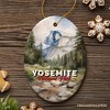 Watercolor Painting of El Capitan in Yosemite National Park Ornament, for Christmas Souvenir| OrnamentallyYou - 4 of 4