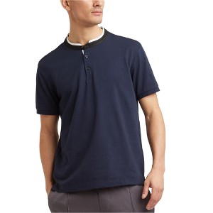 Chemise Kenneth Cole Reaction Homme Gris - Taille S, Coupe Slim, Coton, Manches Courtes