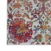Global Vintage GLB06 Ivory/Blue Area Rug Colorful Vintage Damask By Nourison - 4 of 4