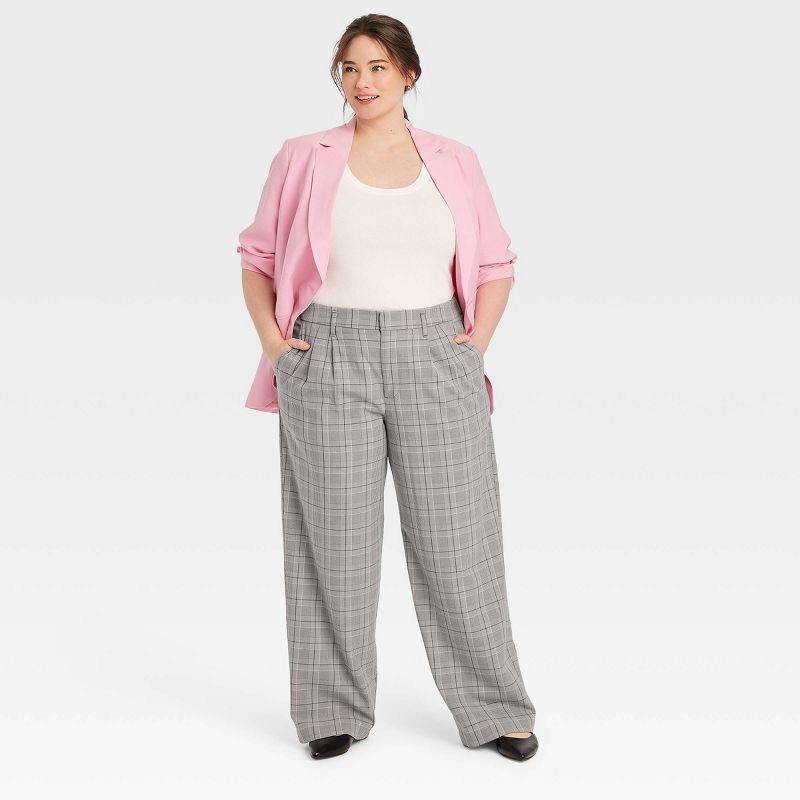 Women's High-Rise Straight Trousers - A New Day™, 4 of 11