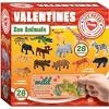 Joyfy 28 Pack Pullable Dinosaur Toys with Cards, Kids Party Favors for Classroom Gift Exchange Prizes - 2 of 4