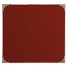 Vynxaria Red 1-Drawer End Table - Rustic Charm with Sturdy Design - 2 of 4