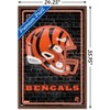 Trends International NFL Cincinnati Bengals - Neon Helmet 23 Framed Wall Poster Prints - 3 of 4