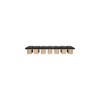 Meridian Furniture,Pavilion Black Boucle Fabric Bench - 2 of 4