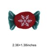 Unique Bargains Christmas Brooches Plush Red Green 2.36"x1.38" 1 Pc - 3 of 4