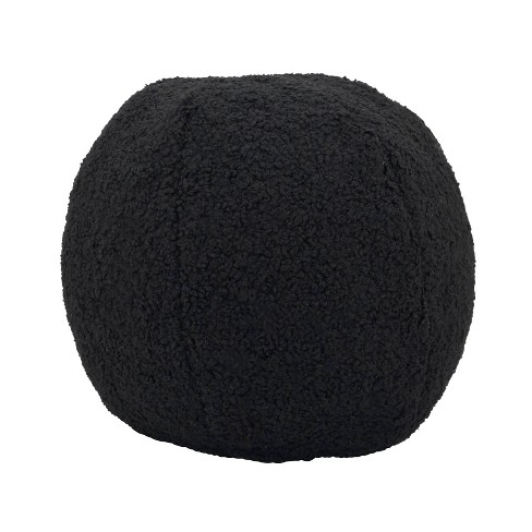 Fuzzy round hot sale pillow