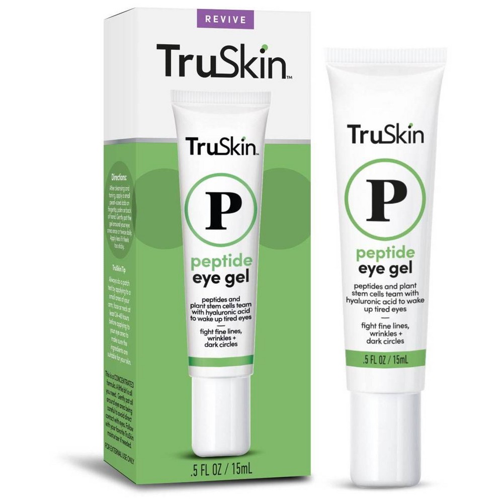 Photos - Cream / Lotion TruSkin Peptide Eye Gel - 0.5 fl oz