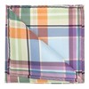 INSPIRE CHIC Men's Check Silk Plaid Handkerchiefs Pocket Squares 1 Pc - 4 of 4