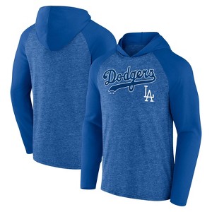 MLB Los Angeles Dodgers Men's Lightweight Hooded Sweatshirt - 1 of 3