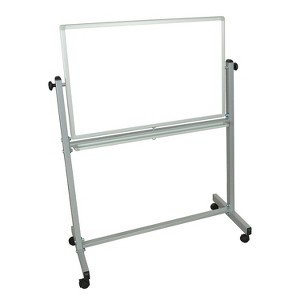 Luxor 36 x 24 Double Sided Magnetic Whiteboard; Aluminum Frame MB3624WW - 1 of 4