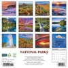 Willow Creek Press National Parks 2025 Wall Calendar: Monthly 12x12" Blue, All Ages, Sewn Binding, Paper Material - 2 of 4