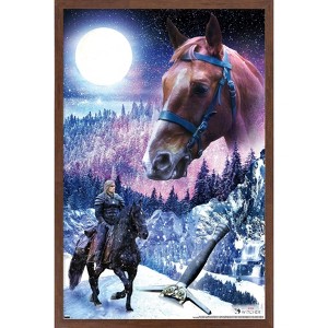 Trends International Netflix The Witcher Season 2 - Roach Framed Wall Poster Prints - 1 of 4