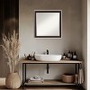 Amanti Art Maya Beveled Framed Bathroom Vanity Wall Mirror - 4 of 4