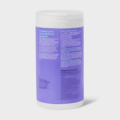 Lavender All Purpose Disinfecting Wipes - 75ct - up&up™