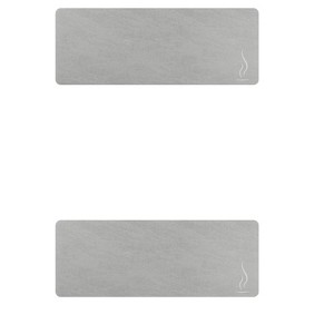 Unique Bargains Modern Waterproof Cushioned Non-Skid Kitchen Mats Set - 1 of 4
