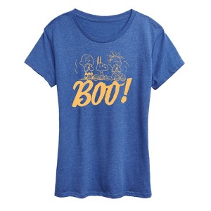 Women's - Peanuts - Boo Short Sleeve Graphic T-Shirt - 1 of 4