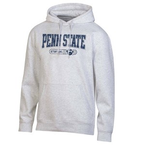 NCAA Penn State Nittany Lions Gray Fleece Hooded Sweatshirt - 1 of 3