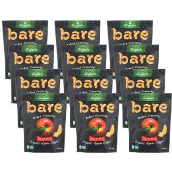 Bare Organic Fuji & Reds Apple Chips - Case of 12/3 oz