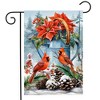 Briarwood Lane Winter Garden Flag 12x18 For Outdoor Winter Watering Can For Winter Garden Flag Flags For Outside - 2 of 4
