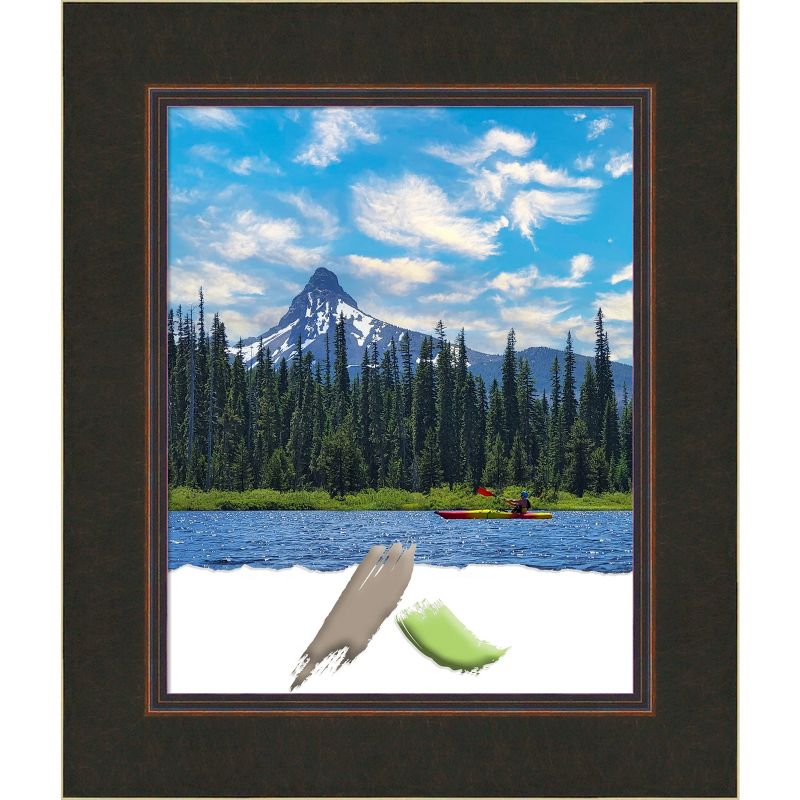 Amanti Art Milano Bronze Wood Picture Frame, 1 of 8