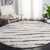 Venus Shag VNS603 Power Loomed Indoor Rugs - Safavieh - 2 of 4