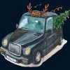Men's Design By Humans Christmas Cab By ValerieShephard T-Shirt - 2 of 4
