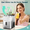 EUHOMY Nugget Ice Maker, Compact & Self-Cleaning, Easy-to-Use, Portable Pellet Ice Machine for Home, Office, RV & Kitchen - 4 of 4