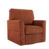 360° Swivel Barrel Chair with Side Pockets - Chenille Accent Armchair for Living Room, Bedroom & Office - 4 of 4