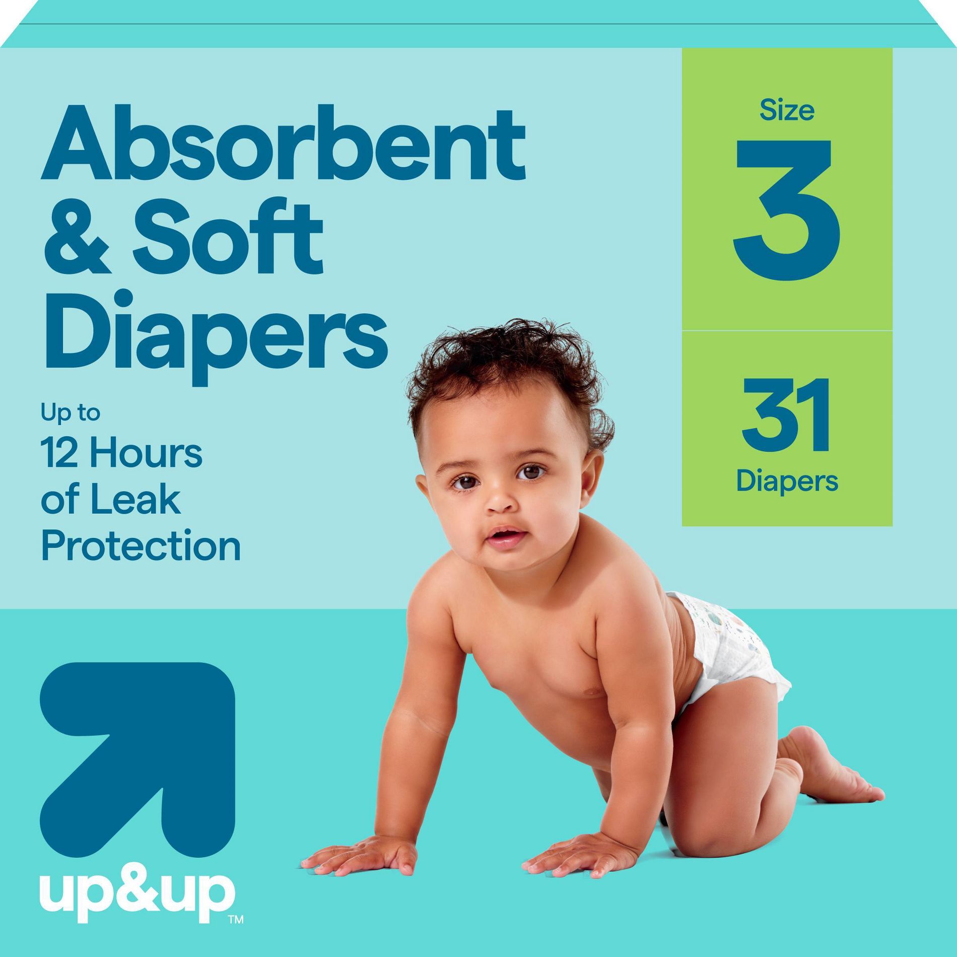 Disposable Diapers - Size 3 - 31ct - up&up™